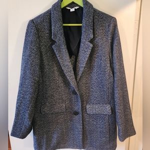 Old Navy Blazer. Size L but fits like XL. Navy and white.